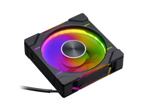 Ventilátor PHANTEKS  D30 PWM Regular Airflow D-RGB L 12cm, Fekete