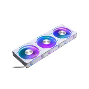   Ventilátor PHANTEKS  D30 PWM reverse Airflow D-RGB L 12cm, 3 darabos Fehér