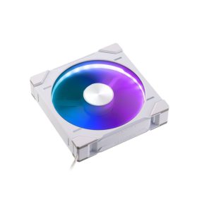   Ventilátor PHANTEKS D30 PWM Reverse Airflow D-RGB - 140mm, Fehér