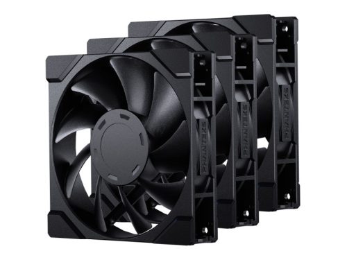 Ventilátor PHANTEKS M25 Gen2 PWM, 3darabos, 120mm, fekete