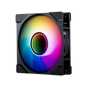   Ventilátor PHANTEKS M25 Gen2 PWM, fordított légáramlás, D-RGB, 120mm, fekete