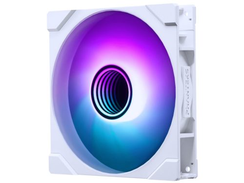 Ventilátor PHANTEKS M25 Gen2 D-RGB PWM, 140mm, D-RGB, fehér, retail