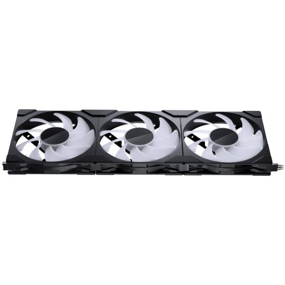 Phanteks M25G2-140 házhventilátor szett, 140mm, PWM, D-RGB, Linq6, 3 db, fekete, retail