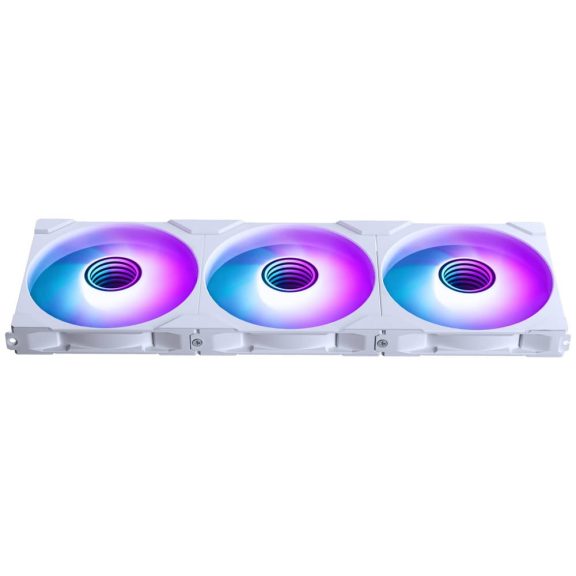 Phanteks M25G2-140 házhventilátor szett, 140mm, PWM, D-RGB, Linq6, 3 db, fehér, retail