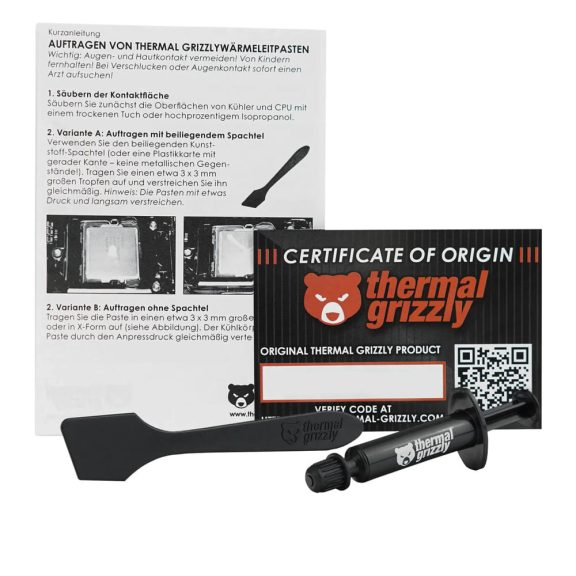 Thermal Grizzly Hydronaut hűtőpaszta, 1 g, szürke - TG-H-001-RS