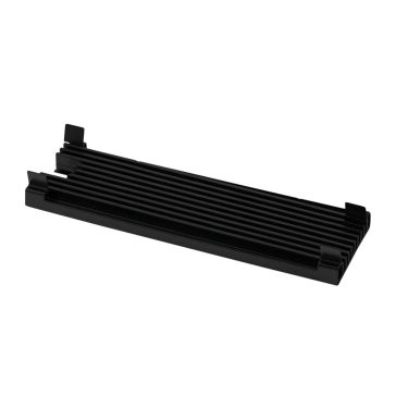   Thermal Grizzly M.2 SSD Cooler passzív SSD hűtő, M.2 2280, fekete - TG-M2SSD-ABR