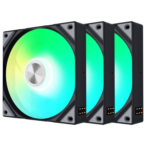 TRYX ROTA SL ARGB 3db-os ventilátor szett, PWM, fekete