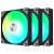 TRYX ROTA SL ARGB Reverse 3db-os ventilátor szett, fordított légáramlás, PWM, fekete