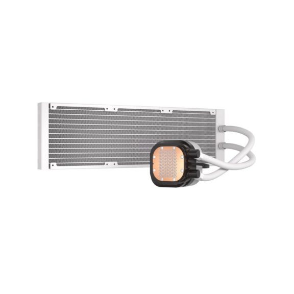 Processzor hűtő Corsair Nautilus RS 360 ARGB AIO - 360 mm, fehér