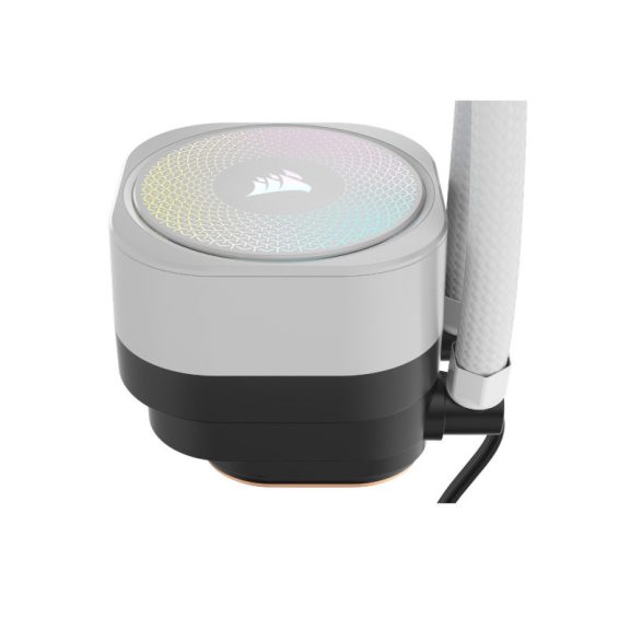 Processzor hűtő Corsair Nautilus RS 360 ARGB AIO - 360 mm, fehér