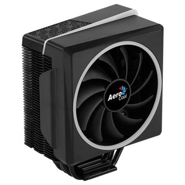   Aerocool Cylon 4 processzorhűtő, ARGB, PWM, 145W TDP, fekete