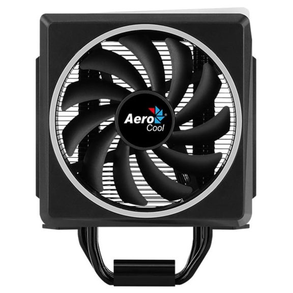 Aerocool Cylon 4 processzorhűtő, ARGB, PWM, 145W TDP, fekete