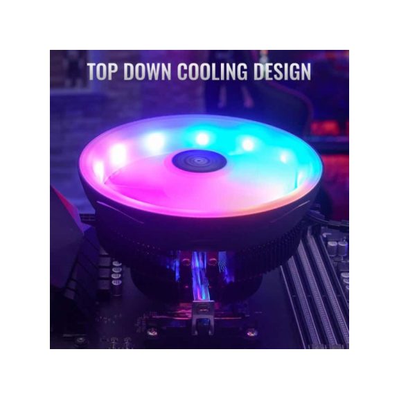 Processzor hűtő Aerocool Core Plus PWM 12cm RGB
