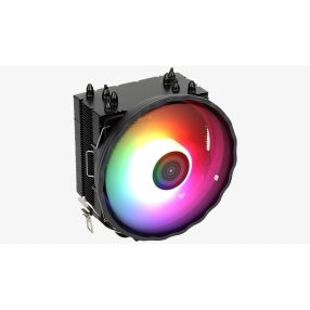   Aerocool Rave 4 ARGB CPU léghűtő, 120 mm PWM ventilátor, fekete