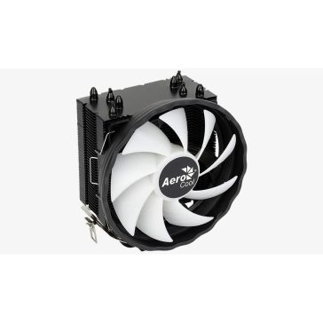   Aerocool Rave 4 ARGB CPU léghűtő, 120 mm PWM ventilátor, fekete