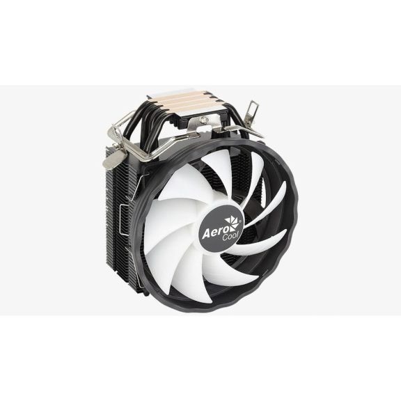 Aerocool Rave 4 ARGB CPU léghűtő, 120 mm PWM ventilátor, fekete