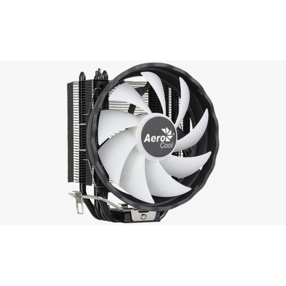 Aerocool Rave 4 ARGB CPU léghűtő, 120 mm PWM ventilátor, fekete