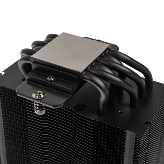 Alpenföhn Brocken 4 Black ARGB processzorhűtő, 230 W TDP, ARGB ventilátor, fekete