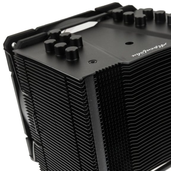 Alpenföhn Brocken 4 Black ARGB processzorhűtő, 230 W TDP, ARGB ventilátor, fekete