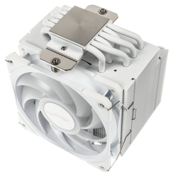 Alpenföhn Brocken 4 White ARGB processzorhűtő, 230 W TDP, ARGB ventilátor, fehér