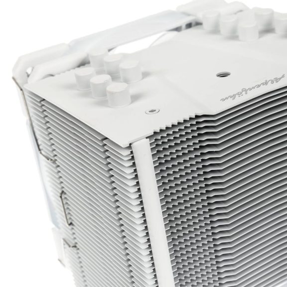 Alpenföhn Brocken 4 White ARGB processzorhűtő, 230 W TDP, ARGB ventilátor, fehér
