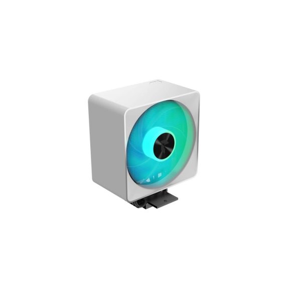 APNX AP1-V ARGB CPU léghűtő, 5 hőcső, 245W TDP, 120 mm PWM ventilátor, fehér
