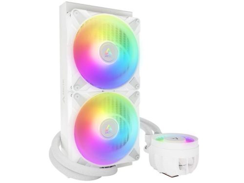 Processzor hűtő AIO Arctic Freezer III ARGB, 28cm, fehér