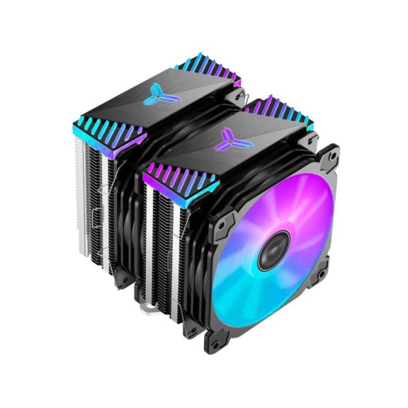 Processzor hűtő Jonsbo CR-2000GT Fekete ARGB PWM 2x12cm