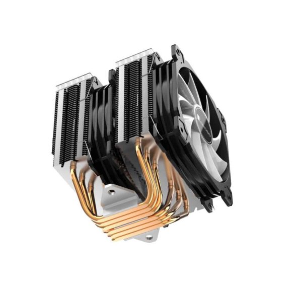 Processzor hűtő Jonsbo CR-2000GT Fekete ARGB PWM 2x12cm