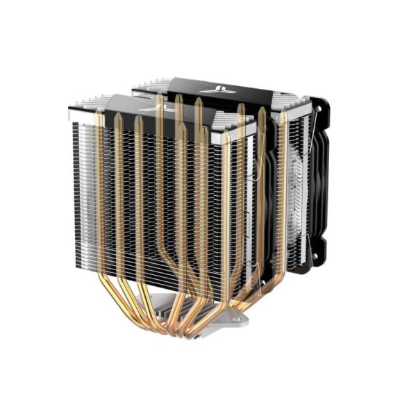 Processzor hűtő Jonsbo CR-2000GT Fekete ARGB PWM 2x12cm