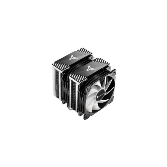 Processzor hűtő Jonsbo CR-2000GT Fekete ARGB PWM 2x12cm