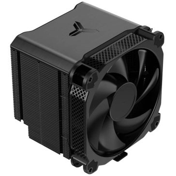   Jonsbo HX6250 processzorhűtő, egytornyos, 6 hőcső, 140mm PWM ventilátor, fekete