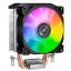 Jonsbo CR-1200E CPU hűtő, 92mm ventilátor, fix RGB, 2 heatpipe, fekete