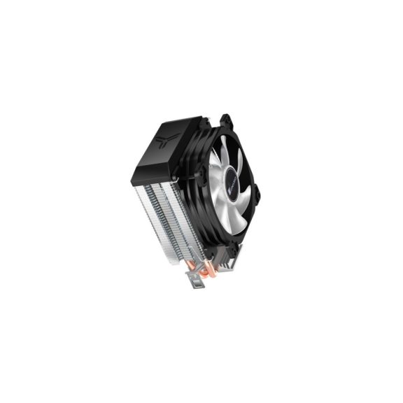 Jonsbo CR-1200E CPU hűtő, 92mm ventilátor, fix RGB, 2 heatpipe, fekete