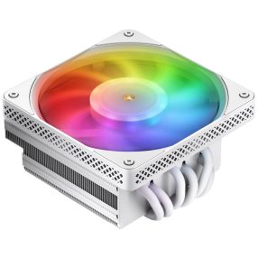   Jonsbo HX6200D White processzorhűtő, 120mm PWM, 6 hőcső, fehér