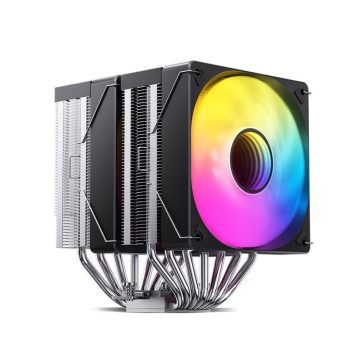   Processzor hűtő Jonsbo CR-3000 ARGB  Dual torony, 2x120mm venti, Fekete