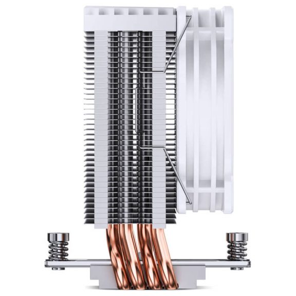 Jonsbo CR-1400 E White processzorhűtő, RGB, single tower, 160 W TDP, 92mm, fehér