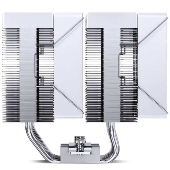 Jonsbo CR-1400 DV2 processzorhűtő, 6 hőcső, ARGB, 92mm PWM ventilátor, fehér
