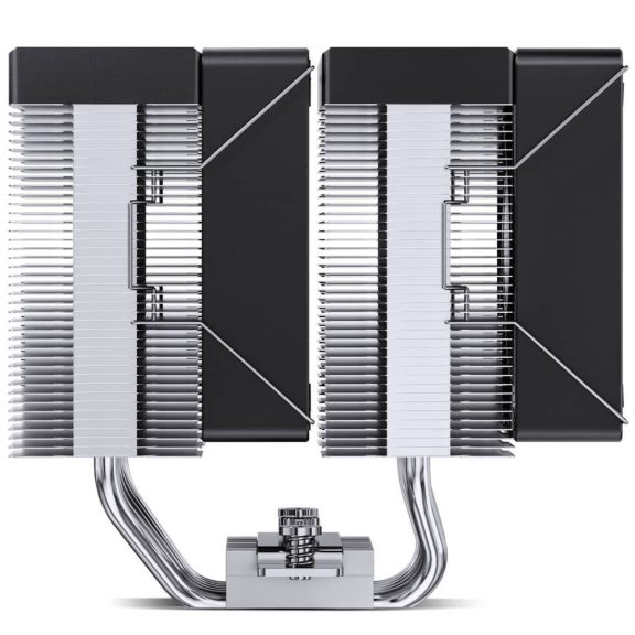 Jonsbo CR-1400 DV2 processzorhűtő, 6 hőcső, ARGB, 92mm PWM ventilátor, fekete