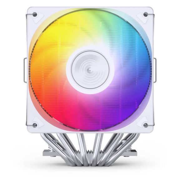 Jonsbo CR-3000E CPU hűtő, dual tower, 260 W TDP, RGB világítás, 2x120mm, fehér