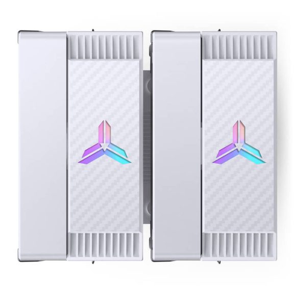 Jonsbo CR-3000E CPU hűtő, dual tower, 260 W TDP, RGB világítás, 2x120mm, fehér