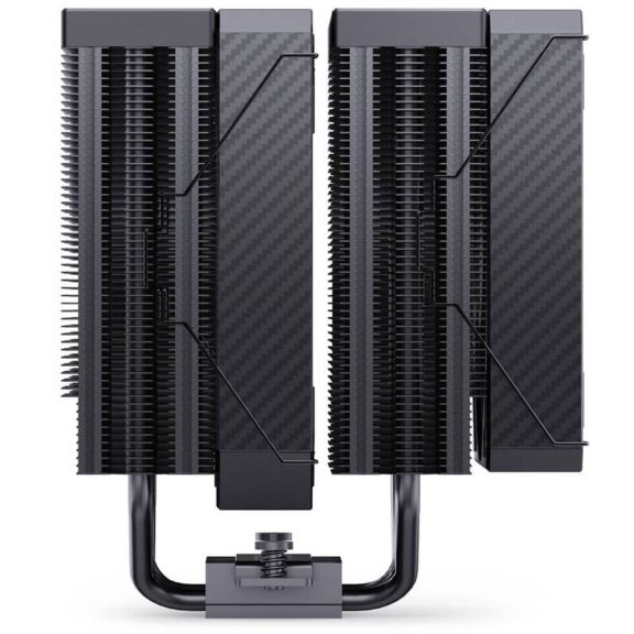 Jonsbo HX6280 CPU hűtő, dual tower, 280 W TDP, RGB világítás, 130mm, fekete