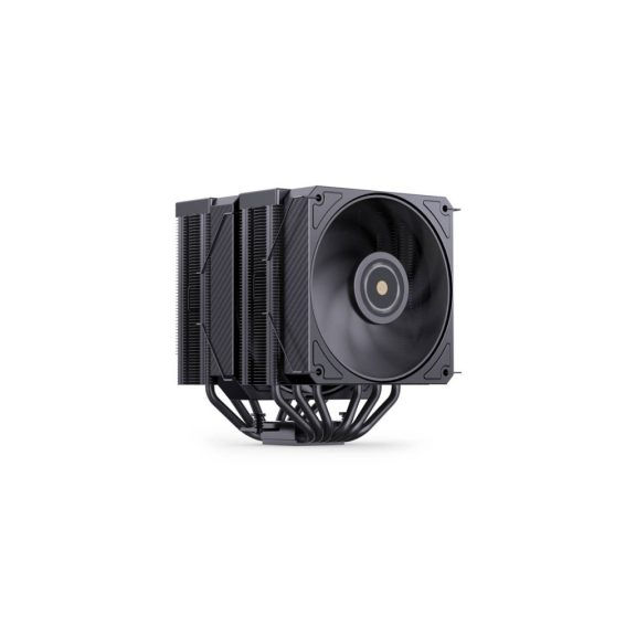 Jonsbo HX6280 CPU hűtő, dual tower, 280 W TDP, RGB világítás, 130mm, fekete