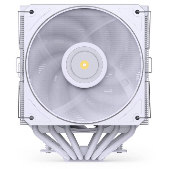 Jonsbo HX6280 CPU hűtő, dual tower, 280 W TDP, RGB világítás, 130mm, fehér
