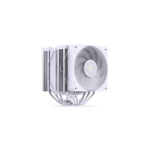 Jonsbo HX6280 CPU hűtő, dual tower, 280 W TDP, RGB világítás, 130mm, fehér
