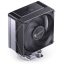 Jonsbo CR-1000MAX Standard CPU léghűtő, 6 hőcső, 120 mm PWM ventilátor, fekeete
