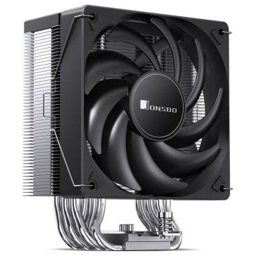   Jonsbo CR-1000MAX Standard CPU léghűtő, 6 hőcső, 120 mm PWM ventilátor, fekeete