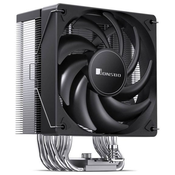 Jonsbo CR-1000MAX Standard CPU léghűtő, 6 hőcső, 120 mm PWM ventilátor, fekeete