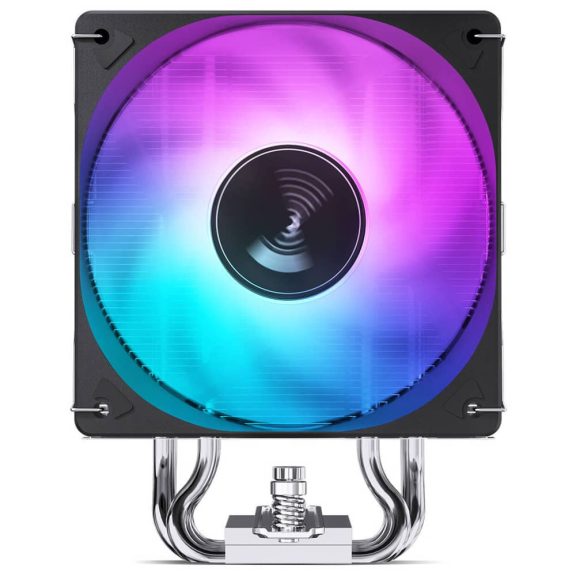Jonsbo CR-1000MAX Color Black RGB CPU léghűtő, 6 hőcső, 120 mm PWM ventilátor, fekete