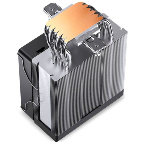 Jonsbo CR-1000MAX Color Black RGB CPU léghűtő, 6 hőcső, 120 mm PWM ventilátor, fekete